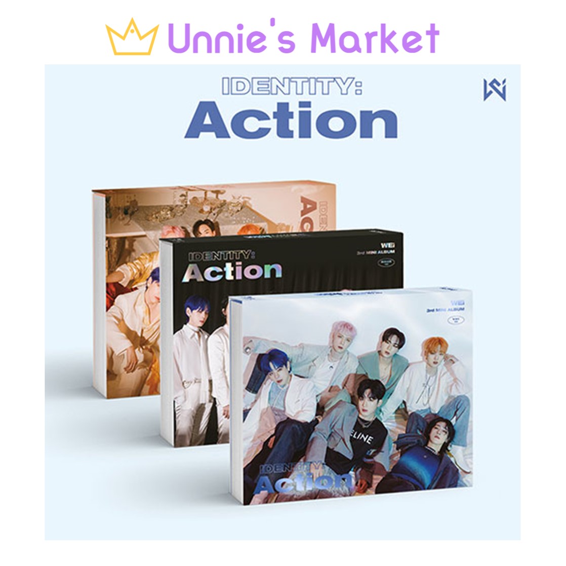 [SET] WEi 3rd Mini Album [IDENTITY : Action]