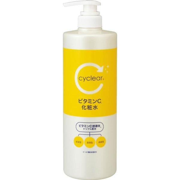 熊野油脂 cyclear サイクリア ビタミンC 化粧水 大容量 1000ml 10本セット 【ケース販売】