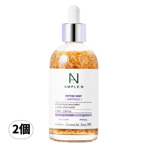 [韓國正品店]コリアナ アンプルエン ペプチドショットアンプル 大容量 100mlX2個/弾力ケア/弾力アンプル/弾力 美容液