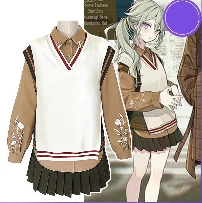 【短納期】超低価 格2025コスプレ ハロウィン プロジェクトセカイ カラフルステージ! feat. 初音ミク 草薙寧々 コスプレ衣装 コスチューム 変装 仮装 クリスマス ハロウィン