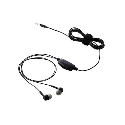 他サイト： エレコム　ELECOM　有線テレビ用ステレオヘッドホン 3.0m ［φ3.5mm ミニプラグ］ ブラック　EHP-TV11C3XBKの商品画像