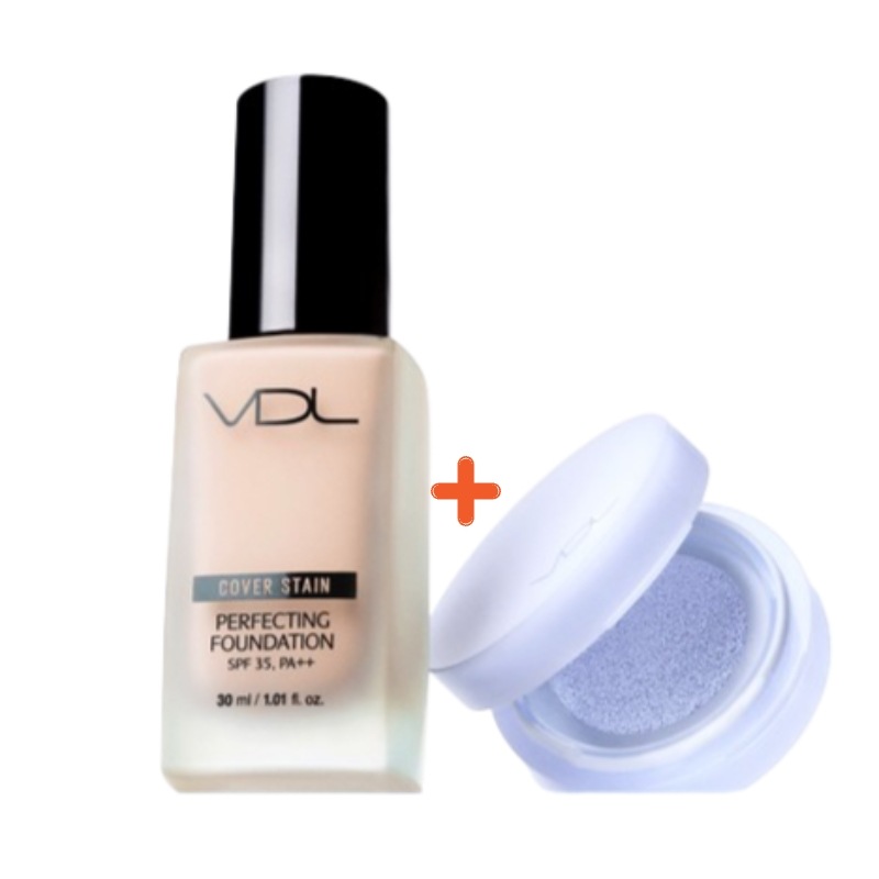 [新作](+セレニティ ミニクッション贈呈)カバーステイン パーフェクティング ファンデーション 30ml 5color