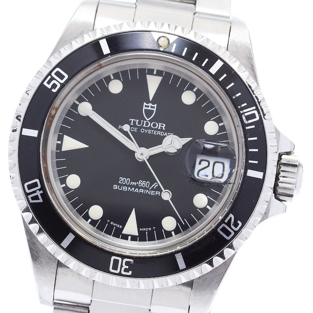 チュードル TUDOR 79090 プリンス オイスターデイト サブマリーナ cal.2824-2 自動巻き メンズ 箱・保証書付き_875465【中古】
