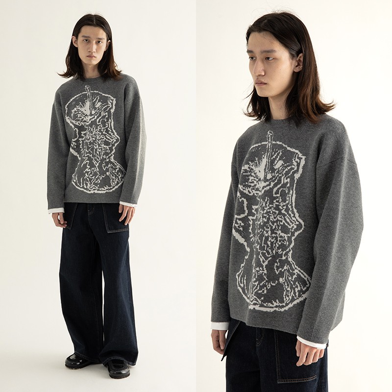 22AW アップルアップルコアセーター