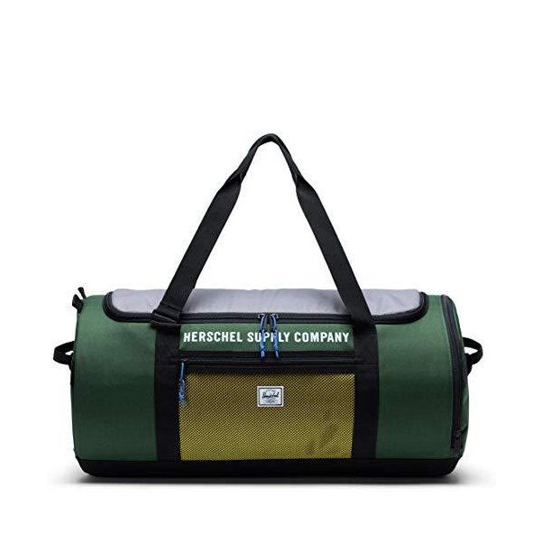 Herschel Supply Co. Sutton Carryall Greener Pastures/Grey/Cyber Yellow One Size 並行輸入品