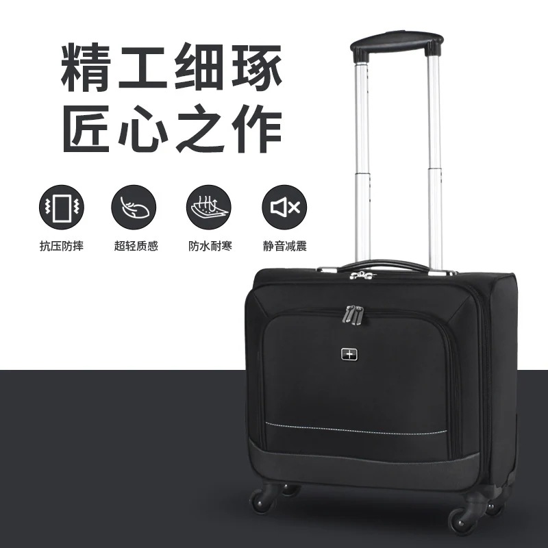 2025 旅行用トロリーケース オックスフォード布 ユニバーサルホイール 卸売 大容量 搭乗 ビジネス トロリーバッグ ポータブル 9,081円