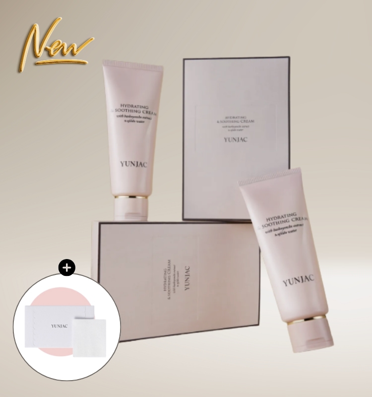 [NEW]ベクニョンチョ＆ウジルトゥ 水分鎮静クリーム 100ml(+ Mummy Pack Cotton Pad 50 pcs)/ 韓国限定 大容量セット