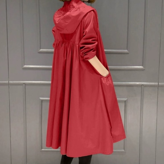 アウター コート ジャケット シャンパー 上着 トレンチコート ミモレ ミモレ丈 袖あり 長袖 かわいい 大人可愛い きれいめ シンプル カジュアル 大人 上品 おしゃれ お洒落 大人女子 こなれ感