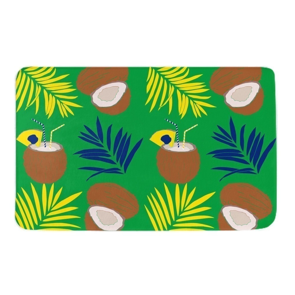 カーペット 2031.5in 壁紙-ココナッツ-ヤシ-葉 お手入れが簡単 ノンスリップ 耐久性 4,758円