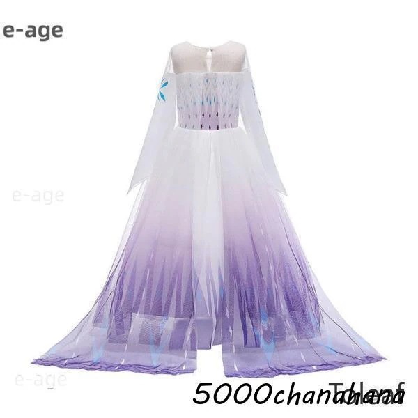 子供用 エルサ コスチューム 新作 コスプレ 衣装 ドレス 風 ワンピース おすすめ 半袖 かわいい [本日のセール]アナと雪の女王2 キッズ アナ雪 6,727円