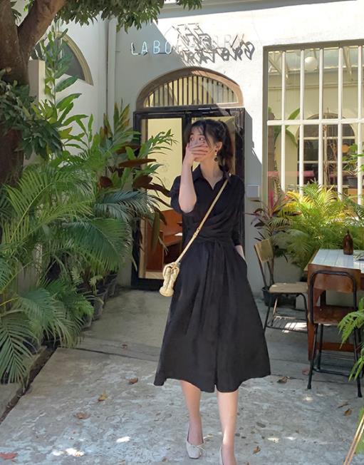 ワンピース レディース 洋服 スイングワンピース エレガンス ゆったり カジュアル 着痩せ パーティー 春 2237