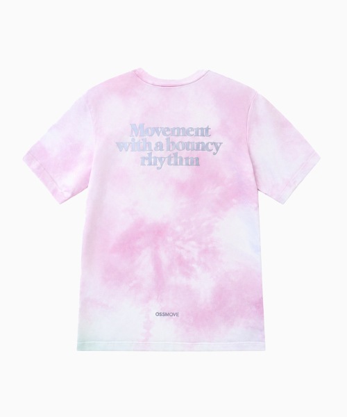 OSSMOVE ムーブリフレクター Tシャツ/ フォグピンク