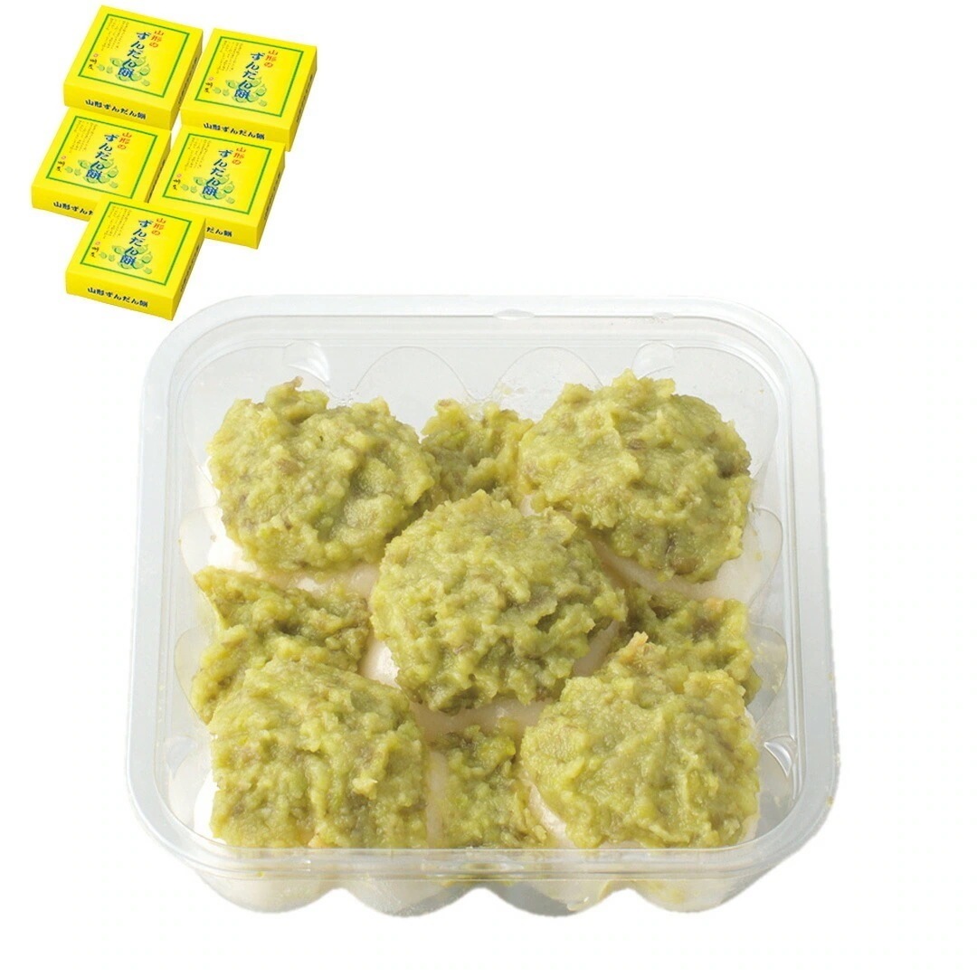 山形銀山温泉 「明友庵」 ずんだん餅 5個入(250g)5 【産直メーカー直送品】