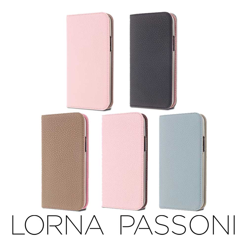 LORNA PASSONI - German Shrunken Calf Folio Case for iPhone SE 第2世代/8/7