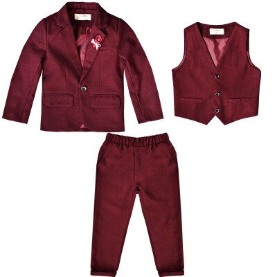 紳士服子供服フォーマルスーツ男の子衣装ズボンジャケットベスト3点セット上下セット卒業式入