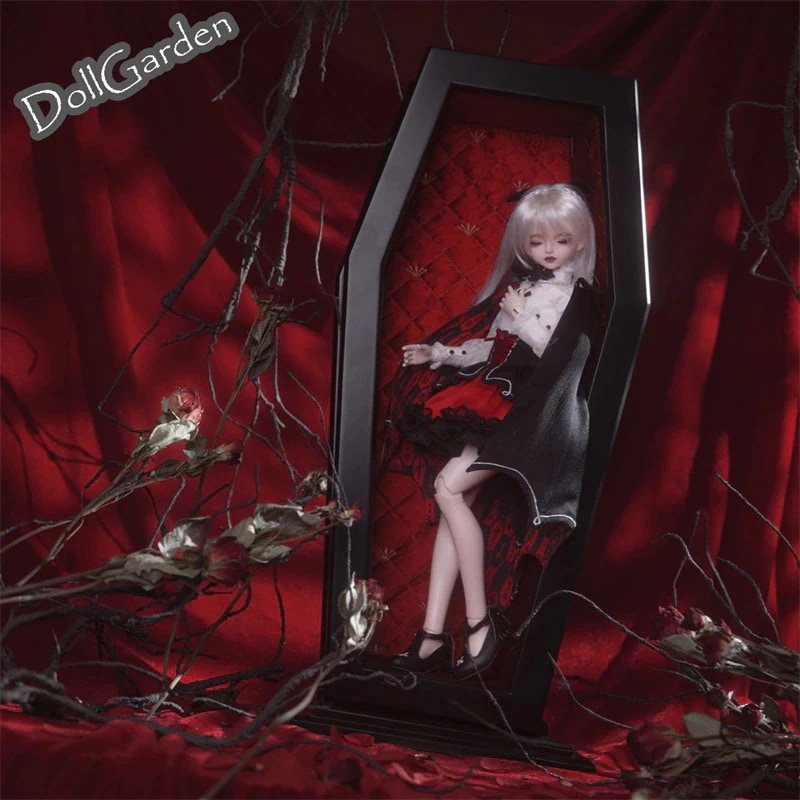 BJD 1/4 ドール用 展示ケース ドール収納ケース ドール箱 MSD/MDD/kumakoサイズ球体関節人形通用 アクセサリー 撮影道具
