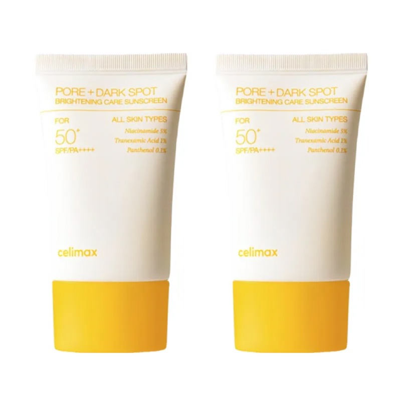 [1+1] ポアダークスポット ブライトニングケア サンスクリーン SPF50+ PA++++ 50ml+50ml / 韓国コスメ