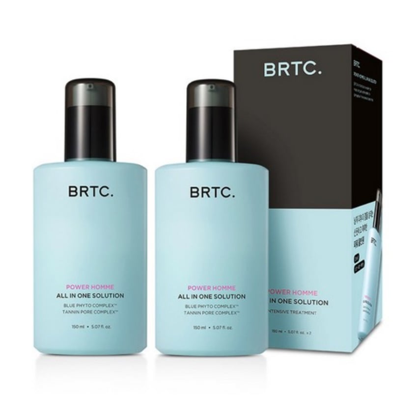 パワーオム 化粧品 メンズ オールインワン, 150ml*2ea (肌鎮静/水分管理/弾力ケア/ 面倒な人にオススメ)