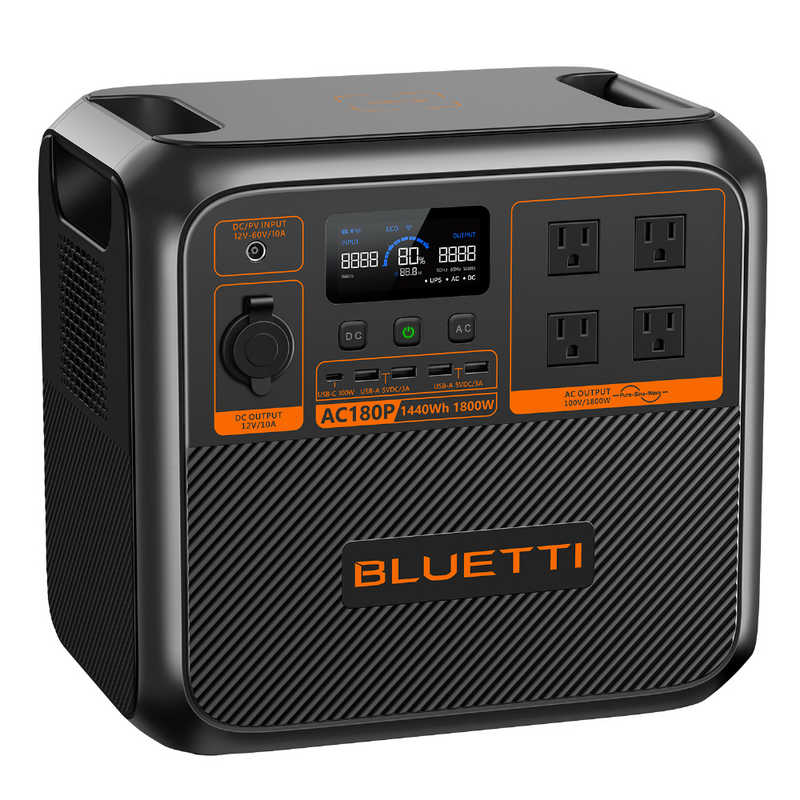 BLUETTI　プレミアムシリーズ 1440Wh ポータブル電源　AC180P