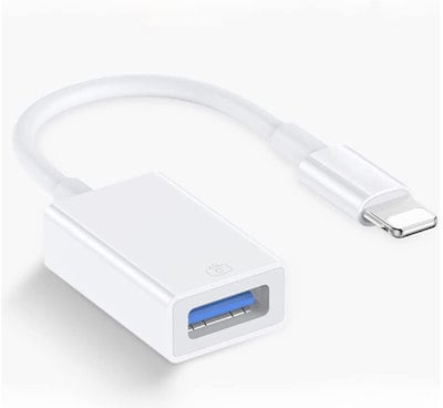 iPhone usb 変換アダプタ lightning usbカメラアダプタusb ...のサムネイル