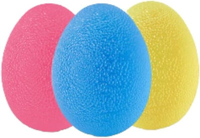 他サイト： 握力 ボール 指 手 トレーニング リハビリ 子供 女性 高齢者 ゴム セット( 3段階3個セット)の商品画像