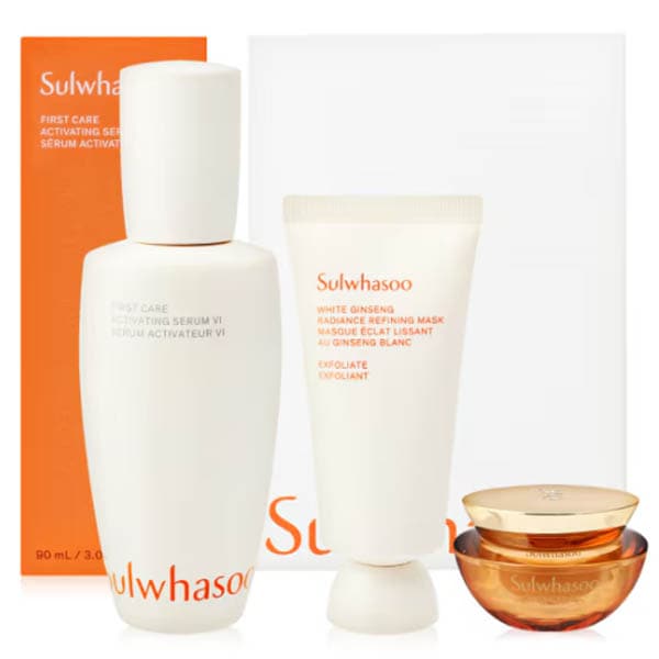 [6世代] 潤燥(ユンジョ)エッセンス 90ml + 白蔘パック35ml + 滋陰生クリームソフト 5ml 初めて,の,ソルファス, 第