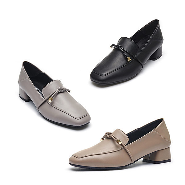 エルカント インテンス レディース 結び ローファー LCWD32I04C