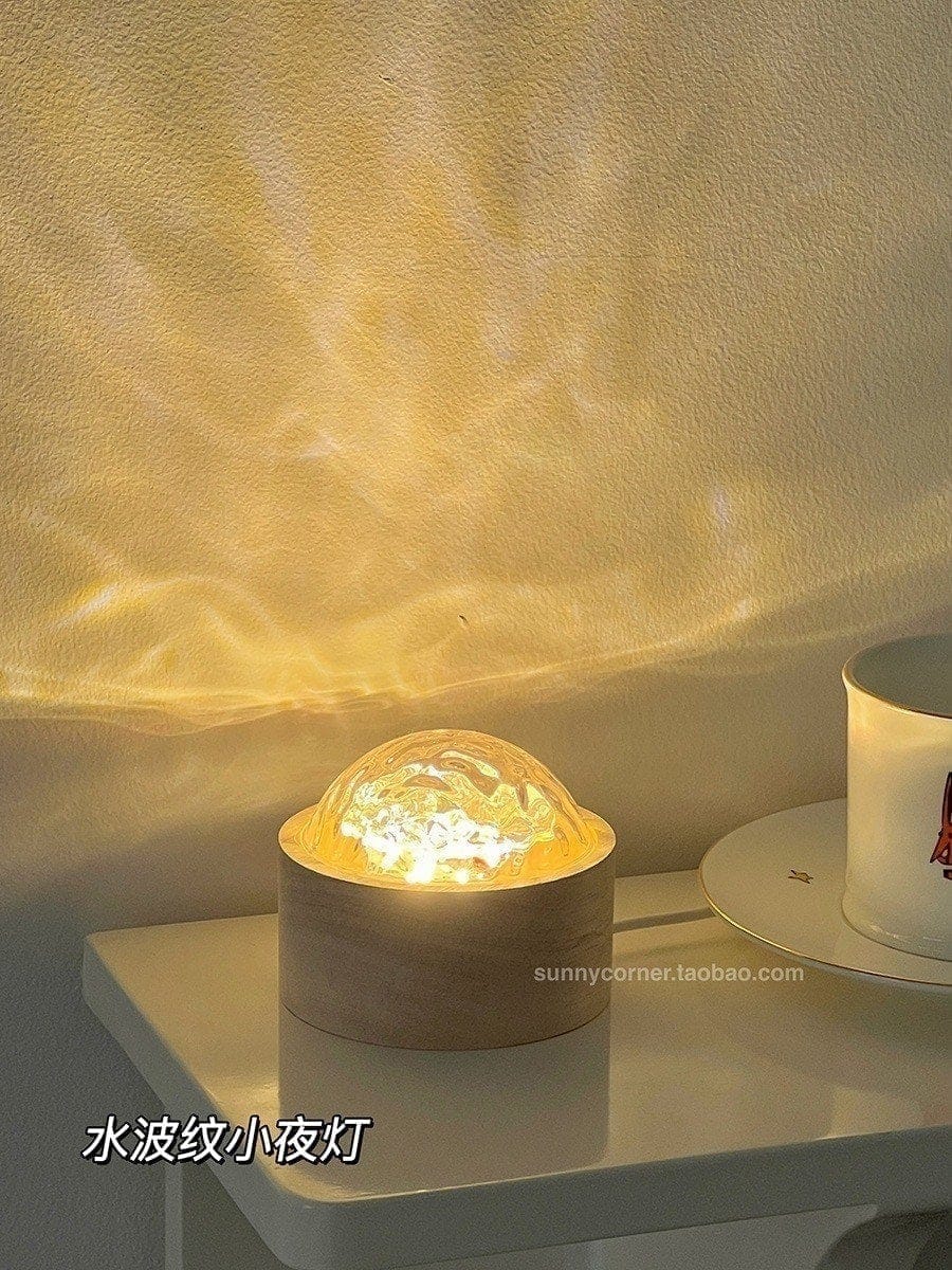 【20点セット】急速出荷回転する水の波紋の光のライト写真を撮る投影のライトロマンチックな雰囲気のライトテーブルの小夜のライト209 44,449円