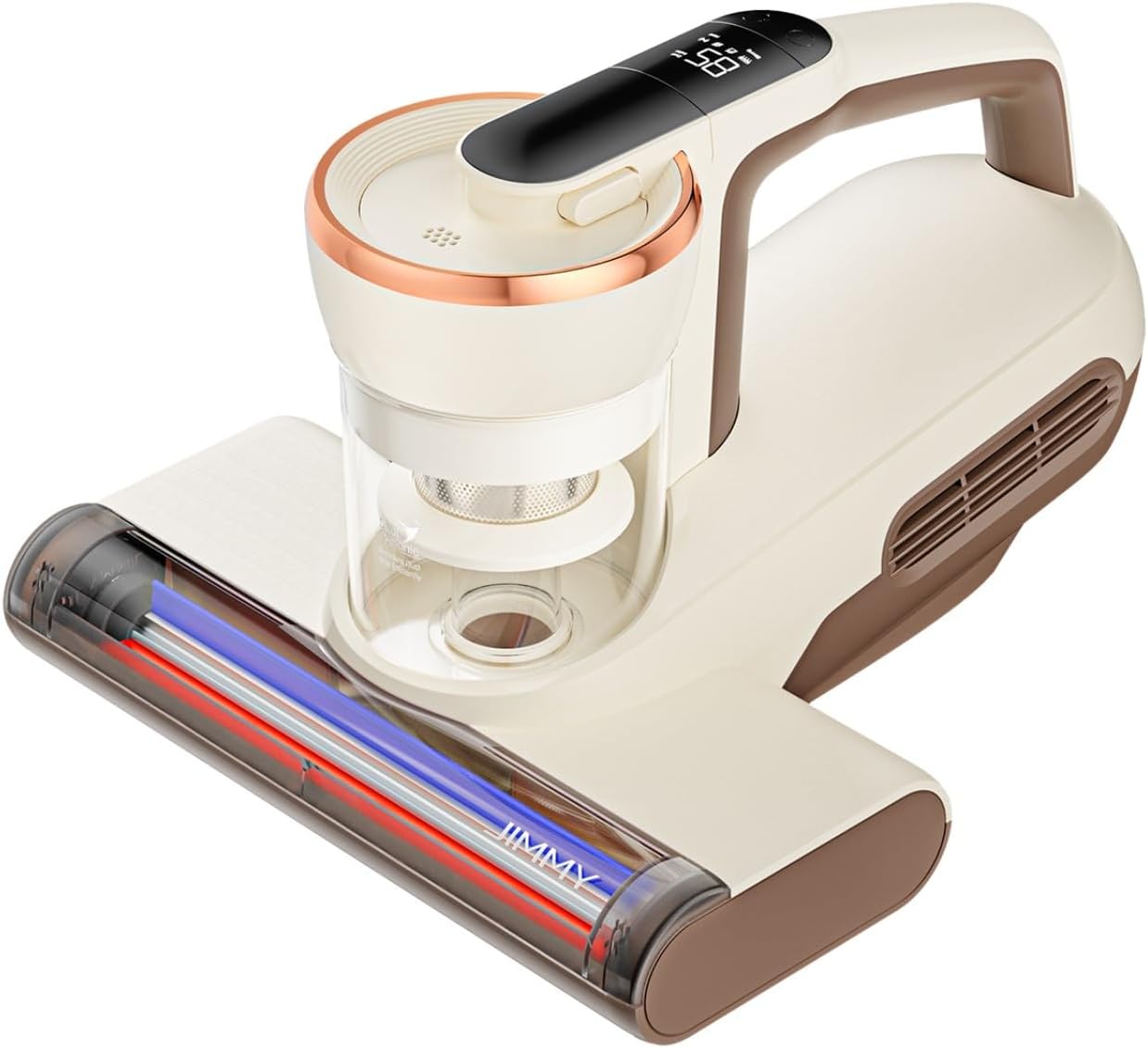 Jimmy 布団クリーナー 布団用掃除機 ダニ取り掃除機 ベット掃除機 ダニちりセンサー ふとんたたき UV除菌 15Kpa 420w超高速たたき 超吸引 55度温風機能 花粉 ダニ対策 ダニ駆除 ハ