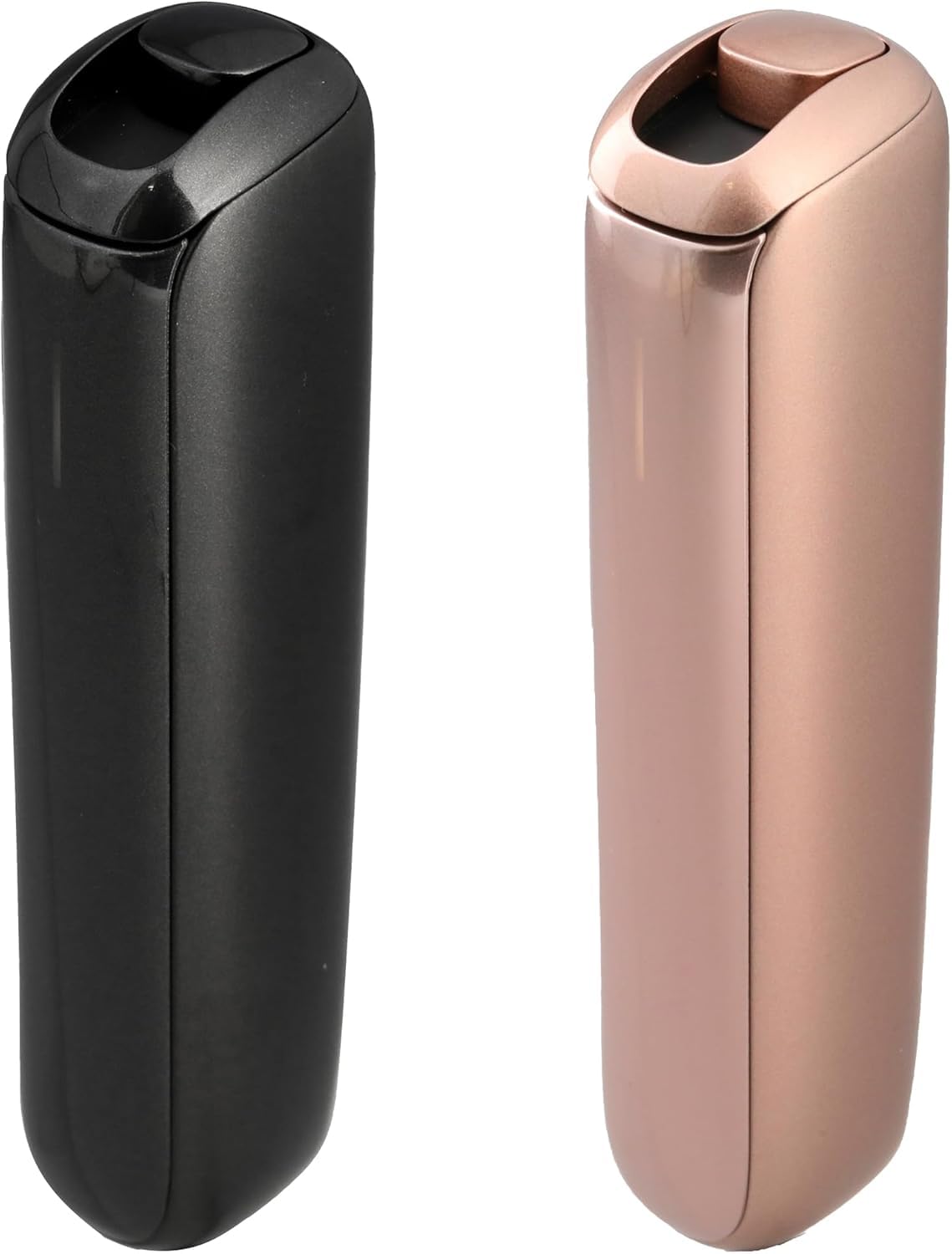 【２個セット】プルーム オーラ ジェットブラック & ローズゴールド 黒 & 桃色 Ploom AURA【製品未登録 】 black ブラック & Rose Gold Pink ピンク