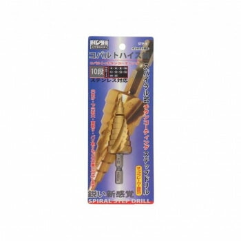 H＆H　コバルトステップドリル　10段（4-22）　STP-9　315339