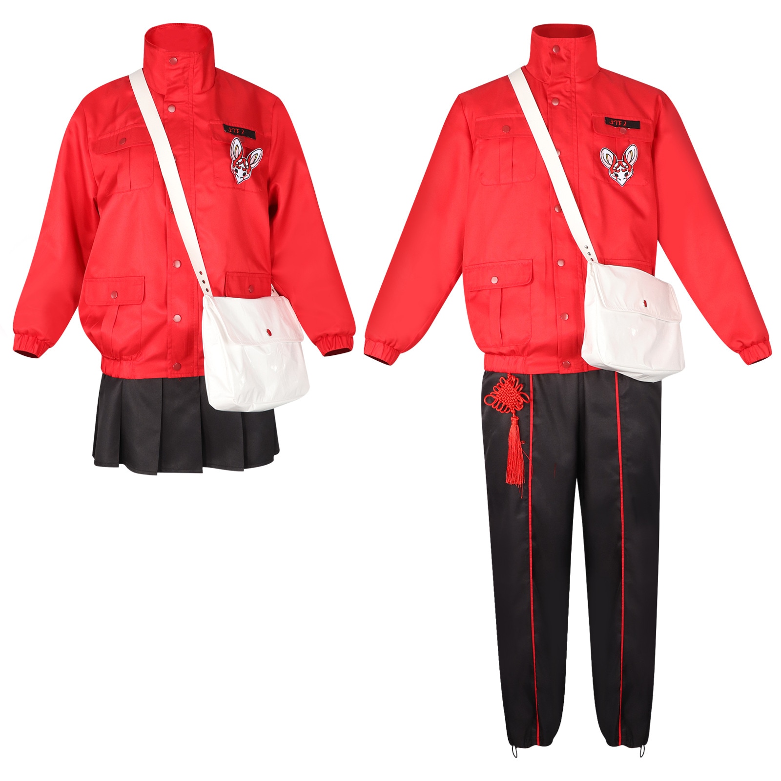 7人のモンスターがcos衣類について話します r n1001-スーツ女性のスタイル（コート +プリーツスカート +バッグ） r n1002-スーツメンのスタイル（コート +パンツ +バッグ） r n