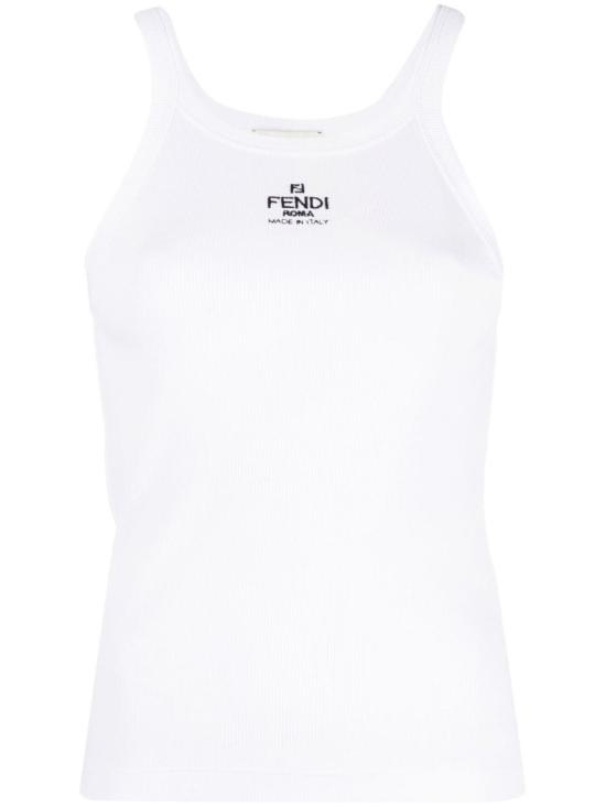 FENDI Women Tops FS7966 ANQMF0ZNM White