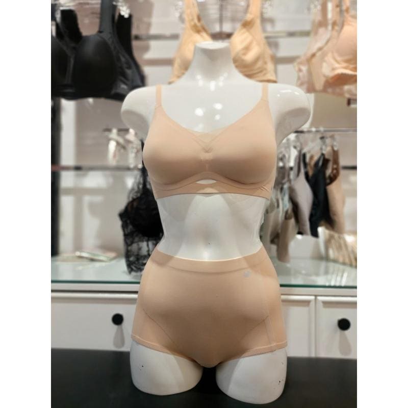 [釜山店] []シームレスノーワイヤサポートブラショートガードルセット(WGB2410WGR2410 OB)