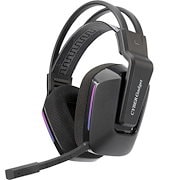 検討中の方へ｜プレイステーション5｜サイバーガジェット PS5/SWITCH用ワイヤレスゲーミングヘッドセット ブラック -BK［PS5/SWITCH］ CY-P5GMWHS