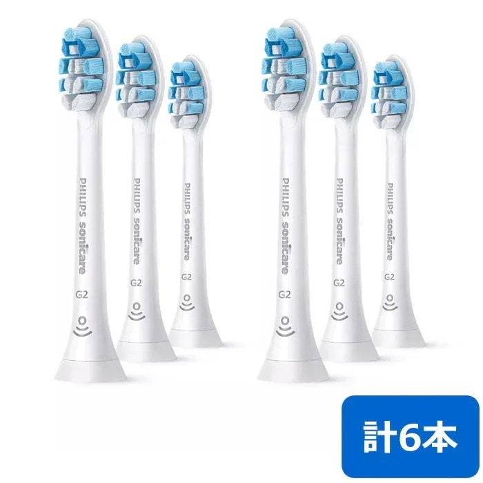 替えブラシ HX9033/67 ホワイト 3本2セット 計6本 HX9033-67-2SET