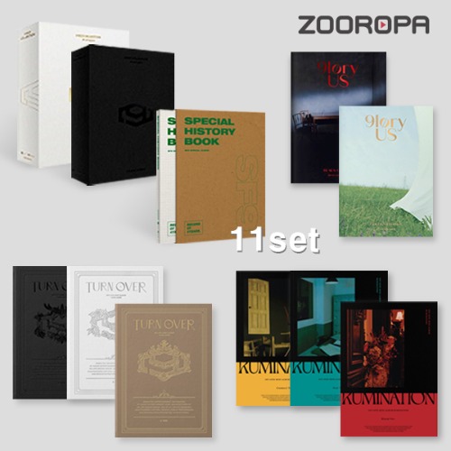 [11종세트] 에스에프나인 SF9 RUMINATION TURNOVER HISTORY 9loryUS