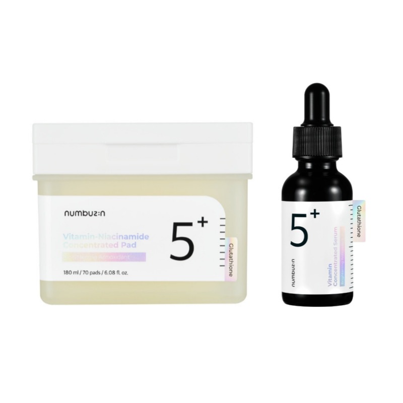 5番 白玉グルタチオンＣ美容液 30ml + 5番白玉グルタチオンＣフィルムパッド 70枚/韓国コスメ