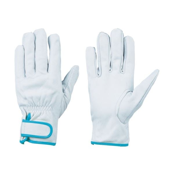 (まとめ) シモン 牛本革手袋 L CG717-L 1双 (×3セット)