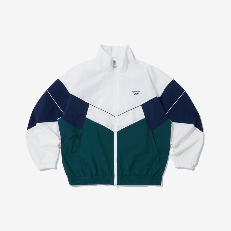 ヘリテージウィンドブレーカーv26 - ホワイト:グリーン 26SS REJU6EJ12OW