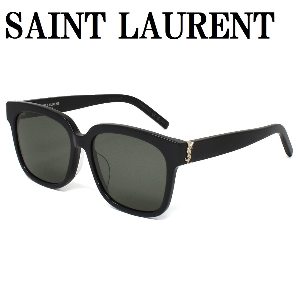 SLM40F 003 サングラス アジアンフィット UVカット 紫外線カット メンズ レディース グレー ブラック