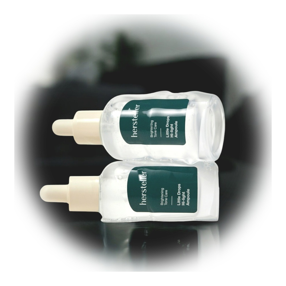 リトルドロップス ハイライト アンプル 43ml×2個（トーンアップ） [トーンアップ+保湿+ツヤ]