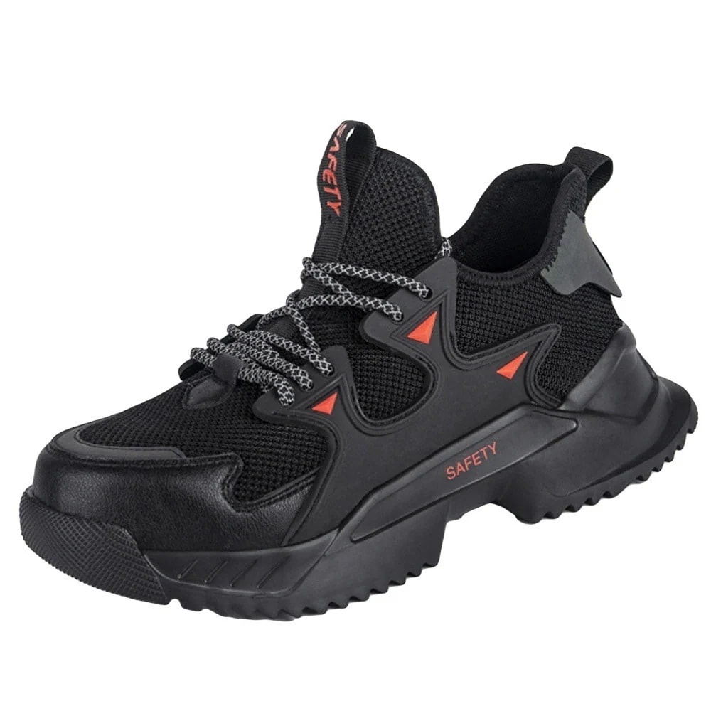 [最安値挑戦]！シューズ ワーク アウトドア 作業 工事現場 耐滑ソール 防刺 耐衝撃 耐摩耗 通気性 つま先保護 鋼先芯 より軽量 レディース メンズ 作業靴 スニーカー 先芯入り セーフティーシュ 6,425円