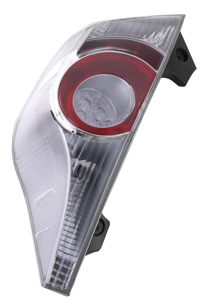 トヨタ 用 アクア NHP10 10系 前期 テールランプ テールレンズ クリア×レッド レンズ 純正 交換 タイプ 社外品 カスタムパーツ (右側)