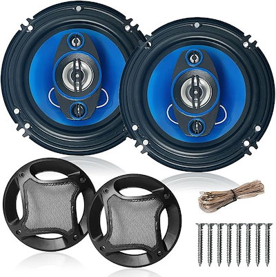 他サイト： スピーカー 車 サブウーファー カースピーカー ツイーター speaker ユニット サテライト カーオーディオ 車載 車用 13cm 400W( 13cm 400W)の商品画像