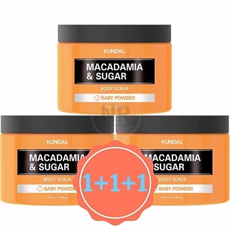 1+1+1 シュガー ボディ スクラブ 550g 4,867円