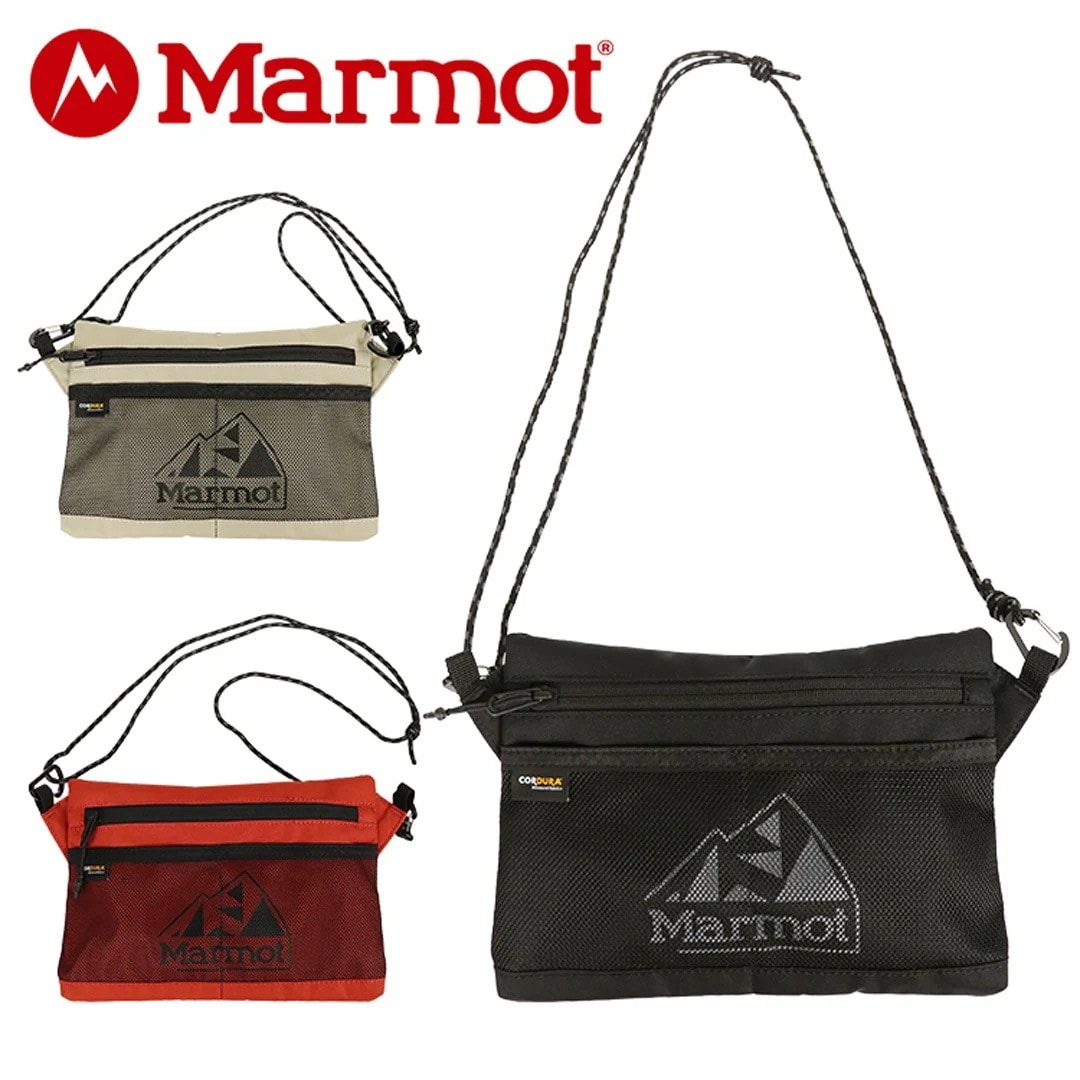 サコッシュ メンズ レディース ショルダーバッグ ミニ カバン ポシェット アウトドア ブランド ロゴ ポーチ パラコード 男女兼用 はっ水