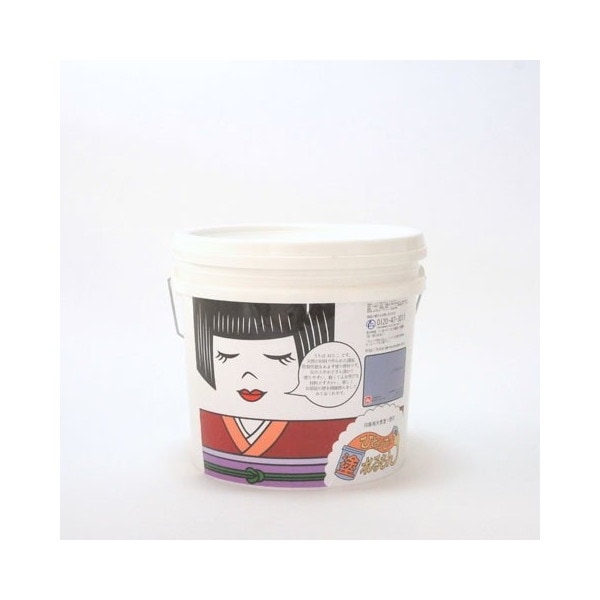 オンザウォール ひとりで塗れるもん (室内用塗り壁材) ぬりこ こけむらさき 11kg