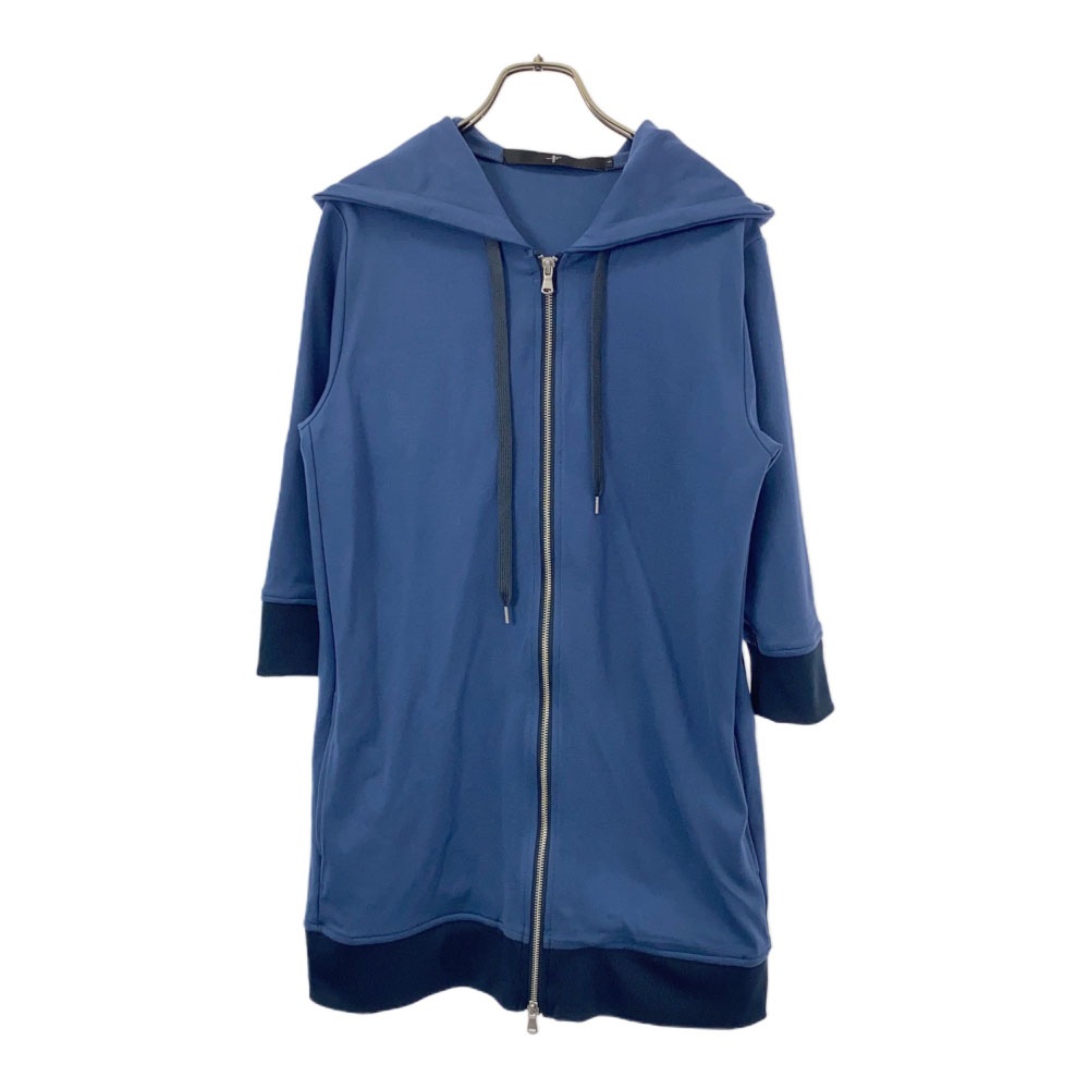 ノーアイディー 長袖 ジップパーカー 1 ブルー系 NO ID メンズ