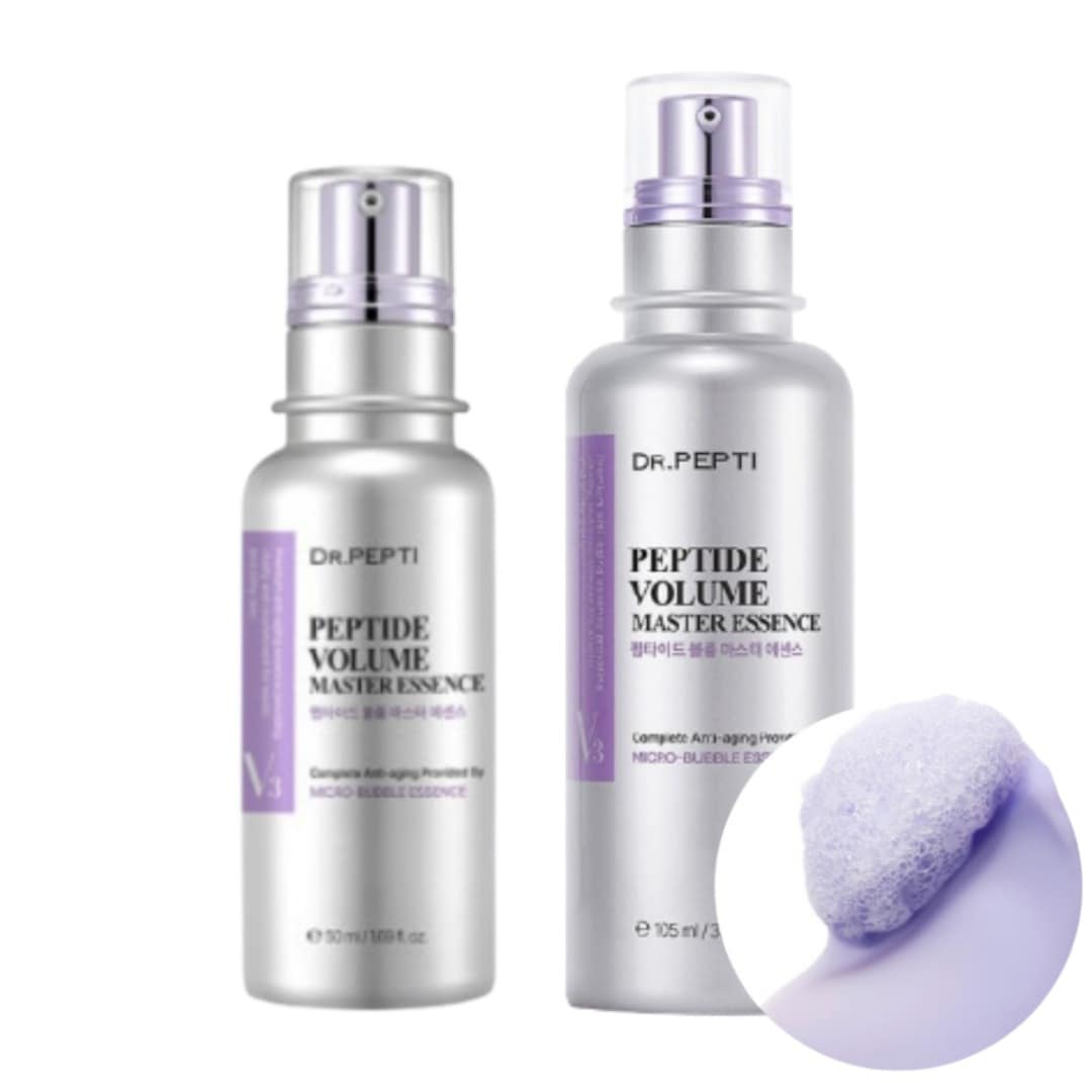 [ヒョクpick]ペプチドボリュームマスターエッセンス 50ml/105ml /バブルエッセンス/パープルバブル/美容液/リフティング/韓国コスメ